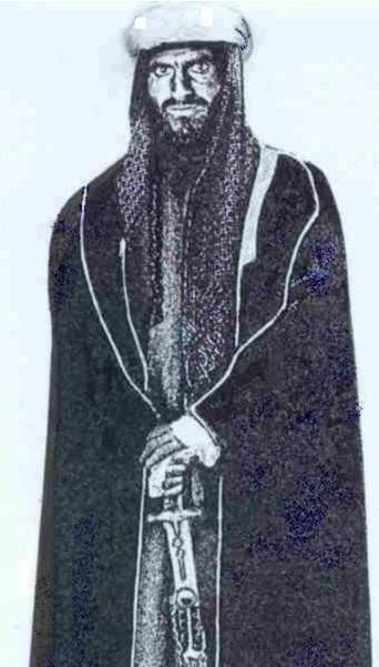 الأمير سلطان الدين بن بجاد أمير قبيلة عتيبة