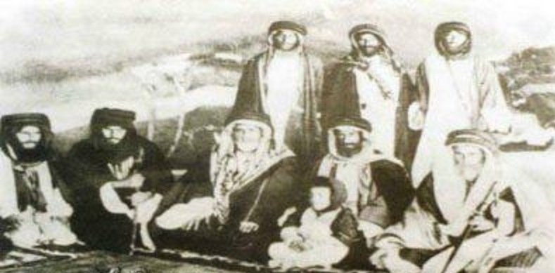 شيوخ آل الملحم من ضنا مسلم من عنزة